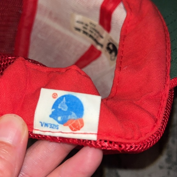 Vintage Red Fightin' Hoosiers Trucker Hat - Picture 5 of 6